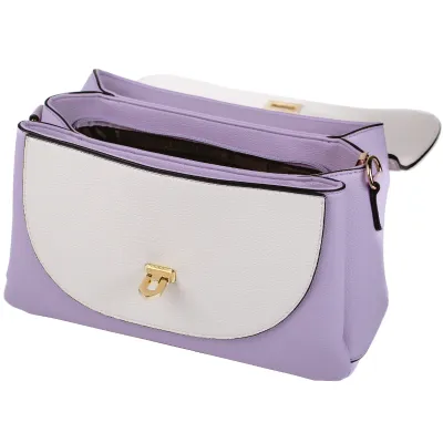 Kelly Hand Bag-Purple